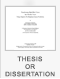 THESIS/DISS