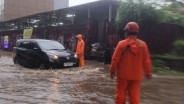 Basement K-Mall Kemayoran Tergenang Banjir, Air Rembes dari Area Outdoor