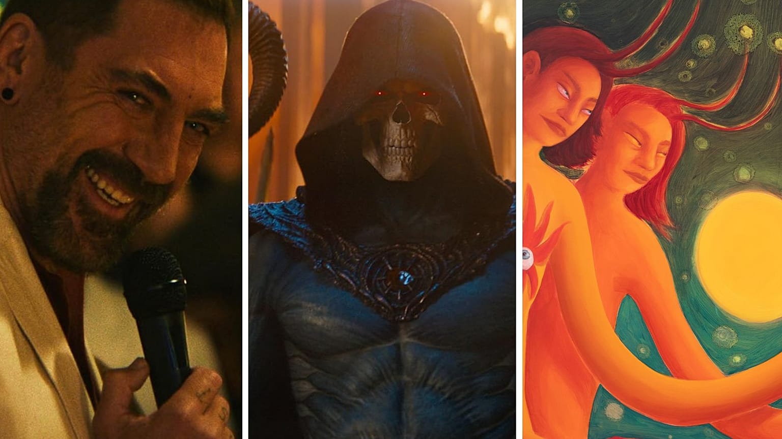 خافيير باردم في "Cape Fear" - "Masters of the Universe" - باولا تورمينا، "Prayers to Many Circles"، 2023.
