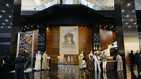افتتاح معرض "Leonardo da Vinci: Genius of the Renaissance" في أستانا.