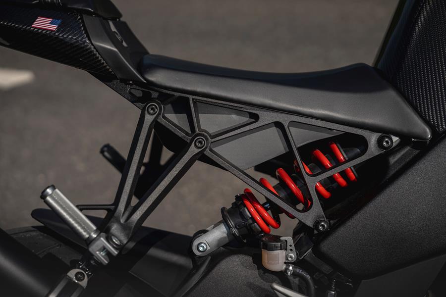2025-on Buell Hammerhead 1190, rear frame and shock