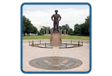 Eisenhower Presidential Library and Museum Statue