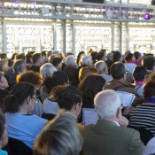 Salle du Haut Conseil avec public