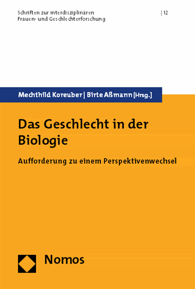 Cover des Buchs: Das Geschlecht in der Biologie