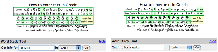 word study examples