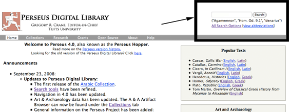 Search box