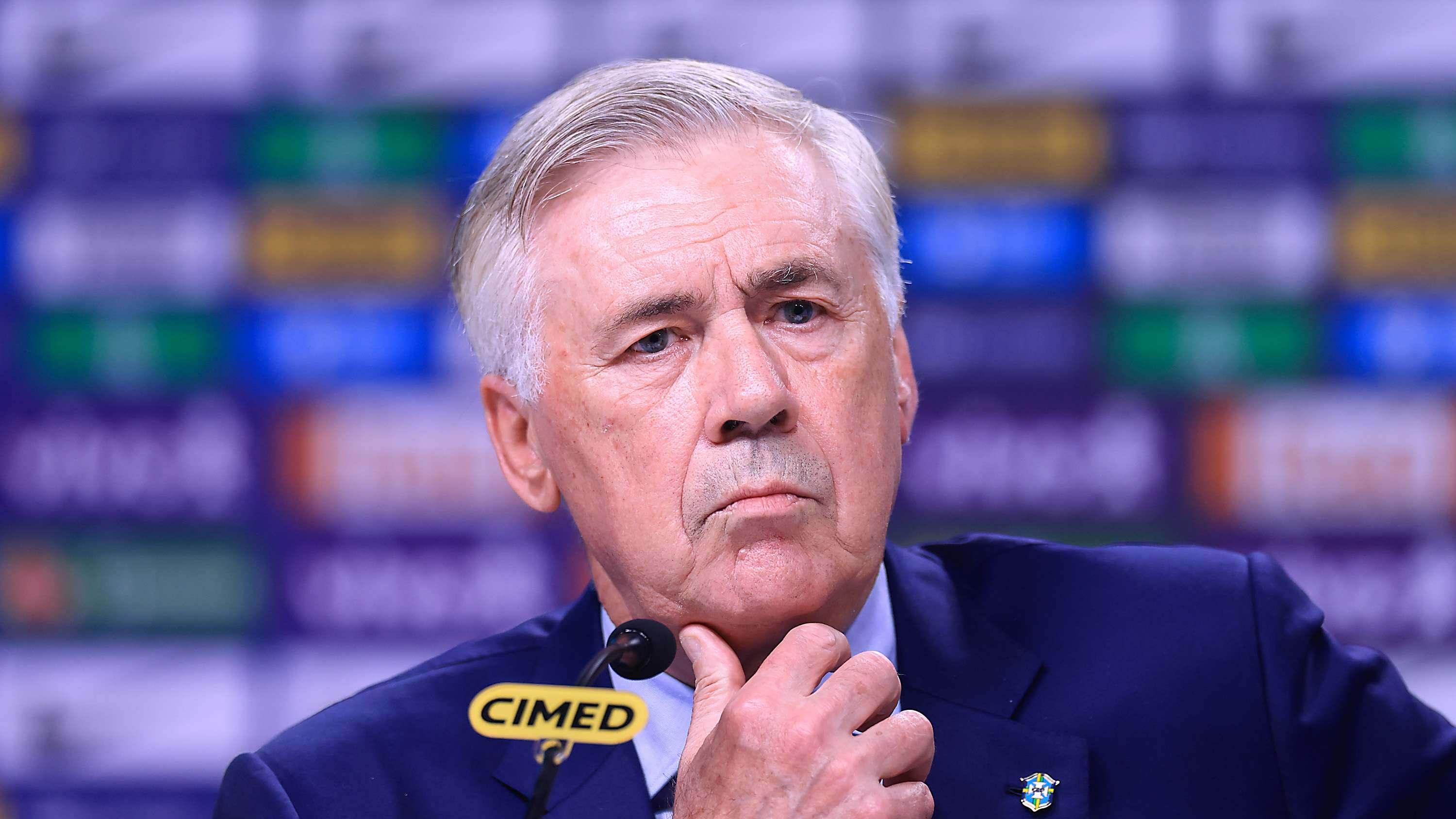 Carlo Ancelotti Announces Brazil's Team To Face The FIFA World Cup Qualifier