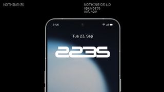 An image advertising Nothing OS 4.0