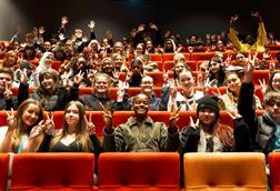 letitia-wright-with-young-people-at-home-manchester-into-film-festival-2025