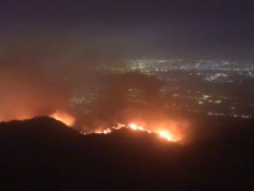 Eaton Canyon Fire Breaks Out Near Pasadena; Mandatory Evacuations As Wind-Whipped Flames Spread