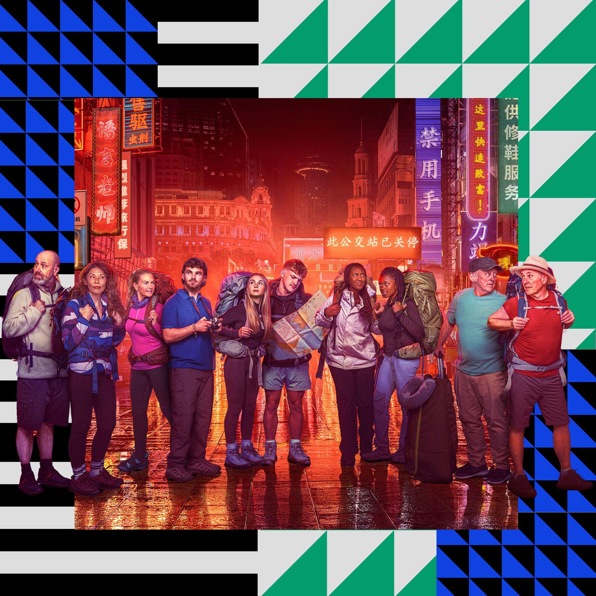 A picture of this year's Race Across the World contestants