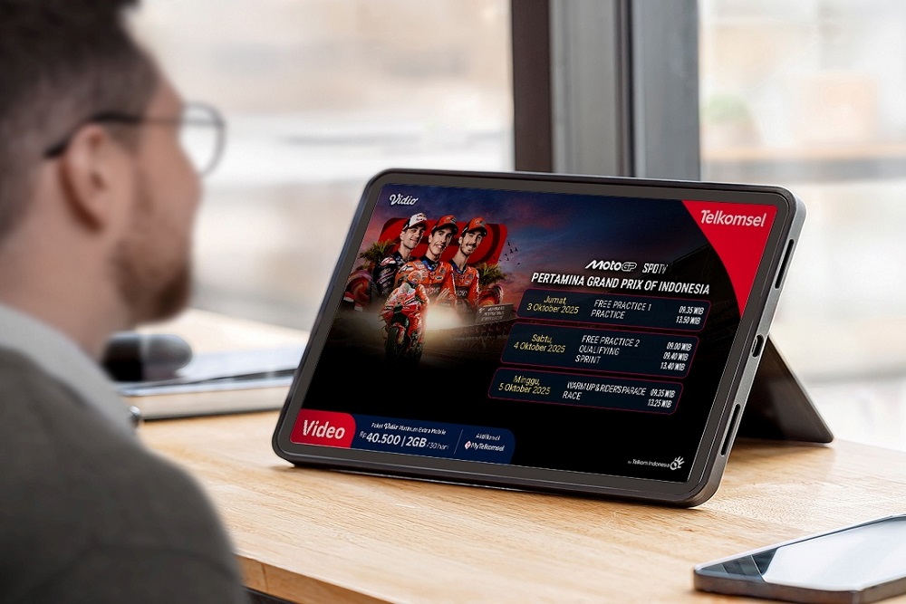 Dukung MotoGP Mandalika, Telkomsel Pasang 300 BTS 4G dan 5G