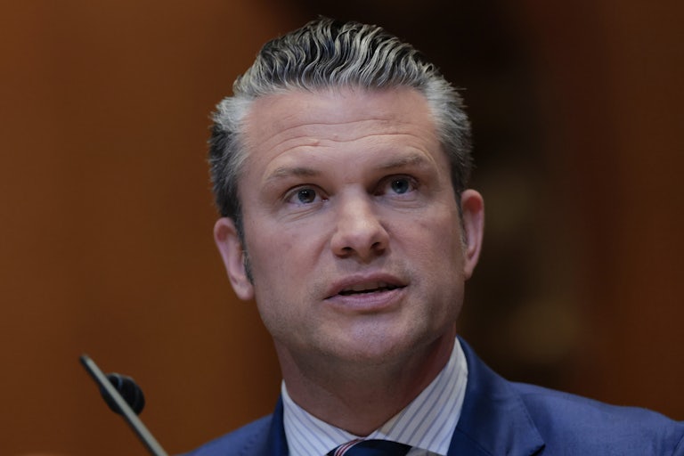 Defense Secretary Pete Hegseth testifies in Congress.