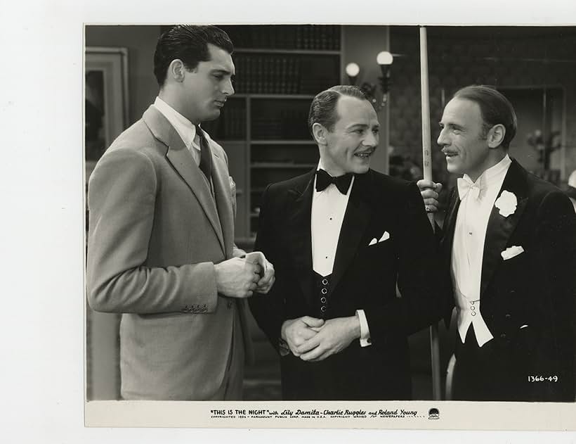 Cary Grant, Charles Ruggles, and Roland Young in This Is the Night (1932)