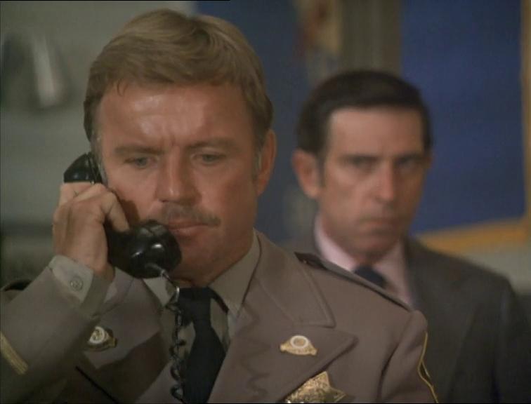 Richard Jaeckel and J.D. Cannon in McCloud (1970)