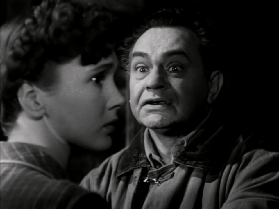 Edward G. Robinson and Allene Roberts in The Red House (1947)