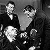 Humphrey Bogart, Peter Lorre, and Sydney Greenstreet in The Maltese Falcon (1941)