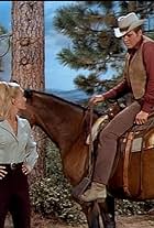 Lee Majors and Linda Evans in The Big Valley (1965)