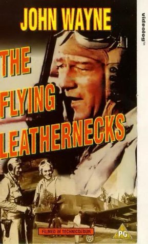 John Wayne and Robert Ryan in Flying Leathernecks (1951)