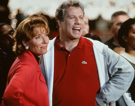 John Travolta and Emma Thompson in Primary Colors (1998)