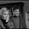 Shirley Eaton and Hugh O'Brian in Ten Little Indians (1965)