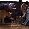 Tom Courtenay, Freddie Highmore, and Dakota Blue Richards in The Golden Compass (2007)