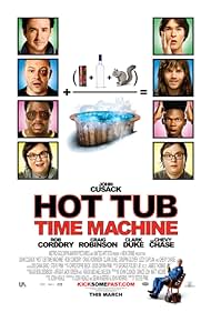 John Cusack, Chevy Chase, Clark Duke, Craig Robinson, Rob Corddry, Brook Bennett, Aliu Oyofo, and Jake Rose in Hot Tub Time Machine (2010)