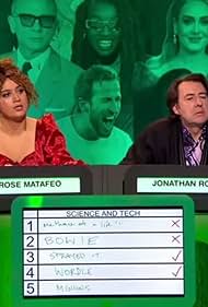 Jonathan Ross and Rose Matafeo in The Big Fat Quiz of the Year (2022)