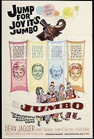 Doris Day, Stephen Boyd, Jimmy Durante, and Martha Raye in Billy Rose's Jumbo (1962)