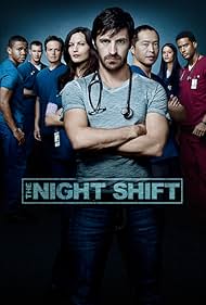 Robert Bailey Jr., Brendan Fehr, Ken Leung, Scott Wolf, Jill Flint, Eoin Macken, James Roch, and Tanaya Beatty in Night Shift (2014)