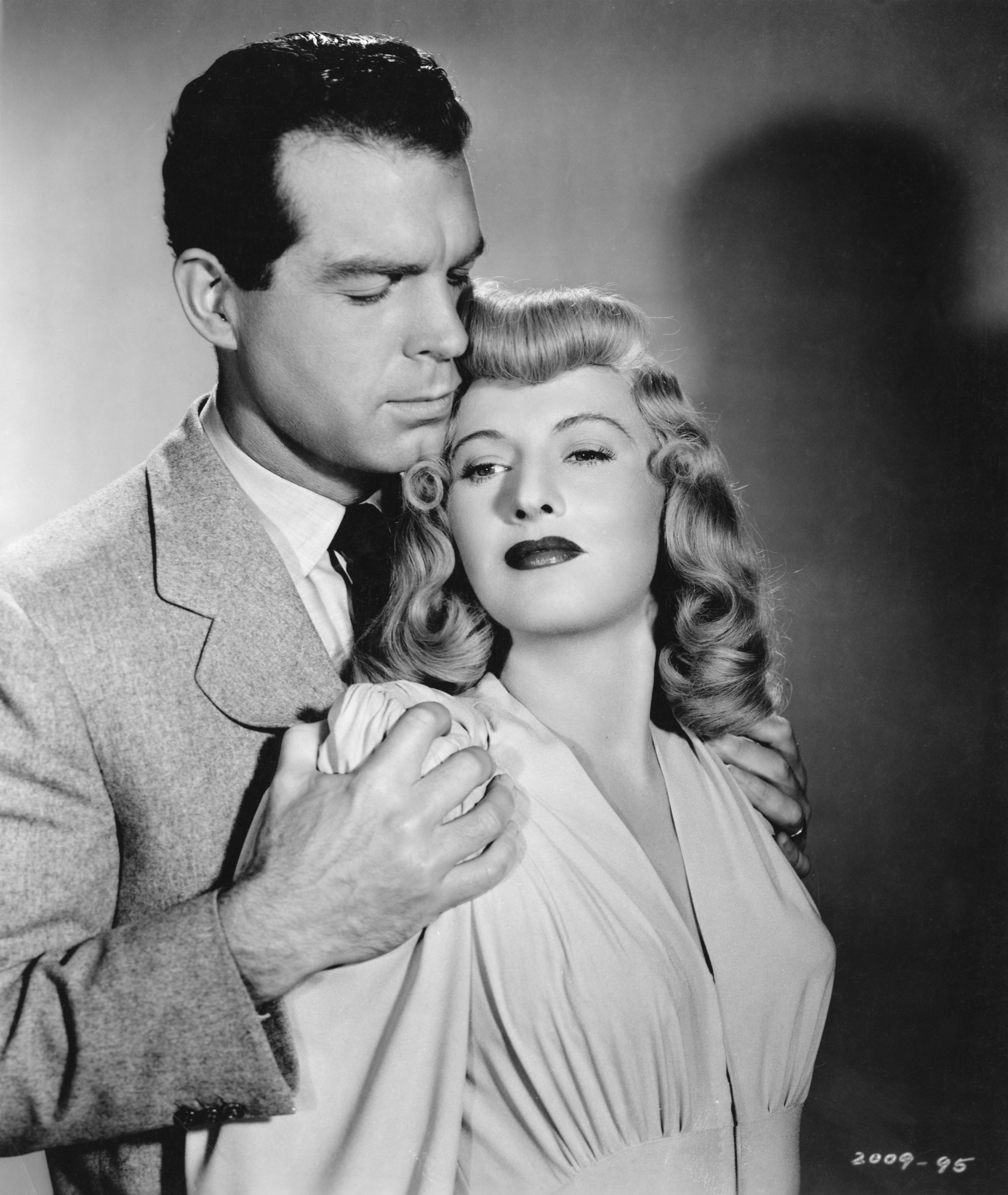 Barbara Stanwyck and Fred MacMurray in Double Indemnity (1944)