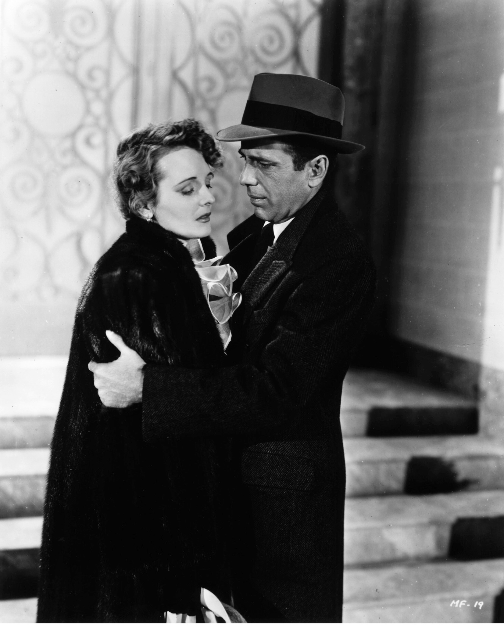 Humphrey Bogart and Mary Astor in The Maltese Falcon (1941)