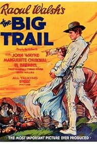 John Wayne and Marguerite Churchill in The Big Trail (1930)