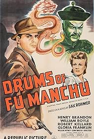 Henry Brandon and Gloria Franklin in Drums of Fu Manchu (1940)