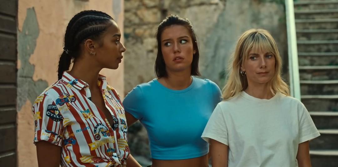 Mélanie Laurent, Adèle Exarchopoulos, and Manon Bresch in Wingwomen (2023)