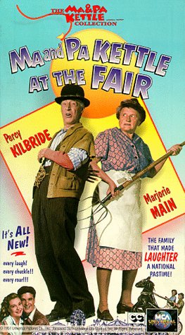 James Best, Percy Kilbride, Marjorie Main, and Lori Nelson in Ma and Pa Kettle at the Fair (1952)