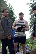 Brad William Henke, Russell Hornsby, and David Giuntoli in Grimm (2011)