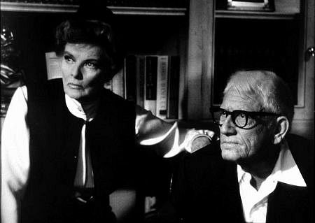 5954-4 Katharine Hepburn and Spencer Tracy in "Guess Who's Coming To Dinner" 1967 MPTV