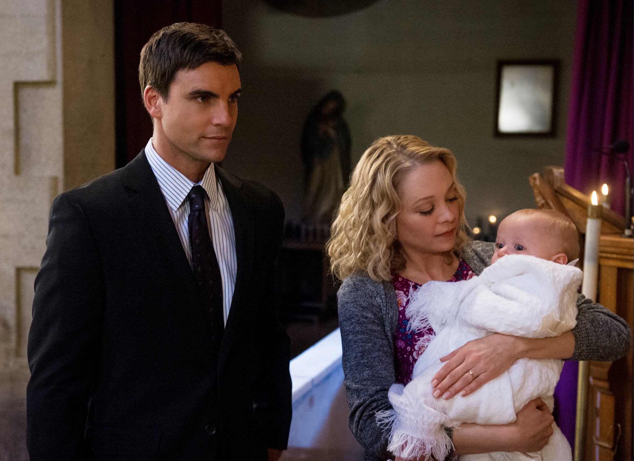 Alexandra Holden and Colin Egglesfield in Rizzoli & Isles (2010)