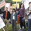 Gregg Binkley, Todd Giebenhain, Shannon Woodward, Frank Todd, Kate Micucci, and Lucas Neff in Raising Hope (2010)