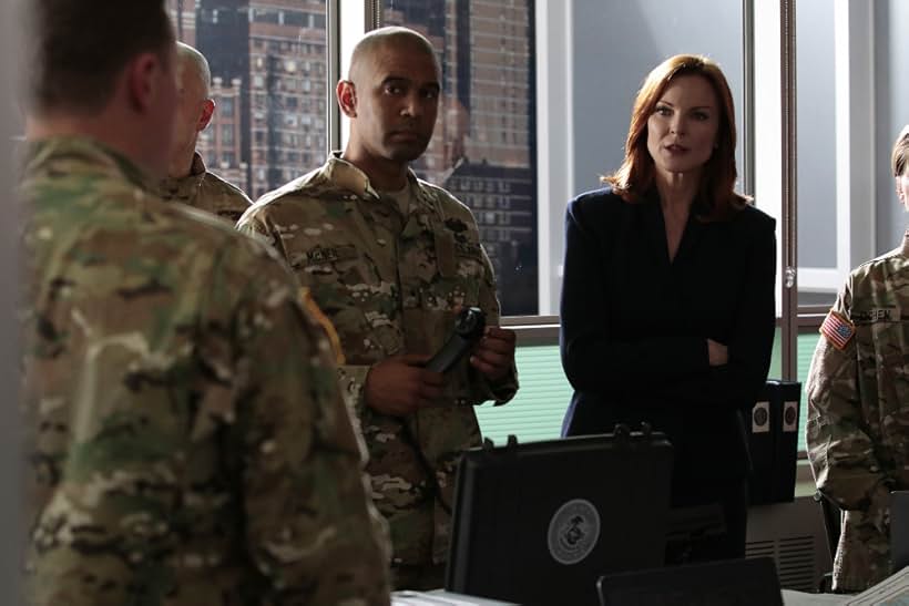 Marcia Cross and Brandon Ford Green in Quantico (2015)