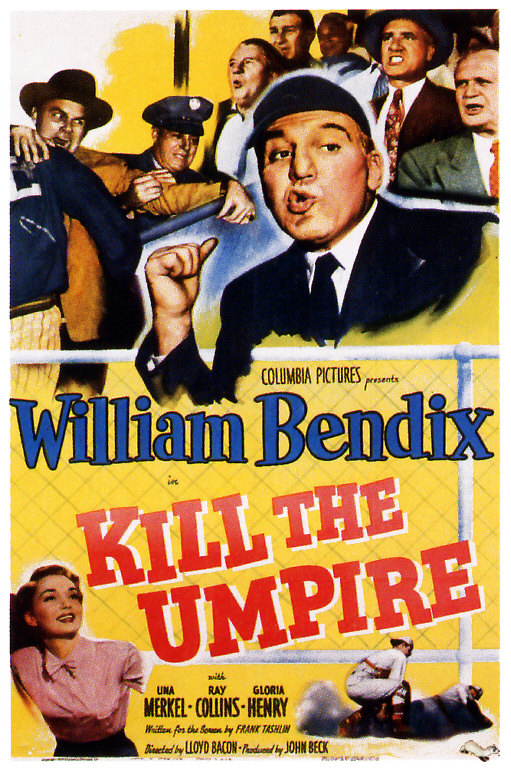 William Bendix and Gloria Henry in Kill the Umpire (1950)