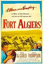 Yvonne De Carlo, Leif Erickson, and Carlos Thompson in Fort Algiers (1953)