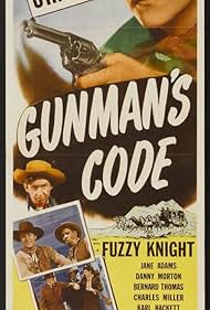 Jane Adams, Kirby Grant, Fuzzy Knight, and Charles Miller in Gunman's Code (1946)