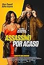 Glen Powell and Adria Arjona in Assassino por Acaso (2023)