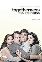 Melanie Lynskey, Amanda Peet, Mark Duplass, and Steve Zissis in Togetherness (2015)