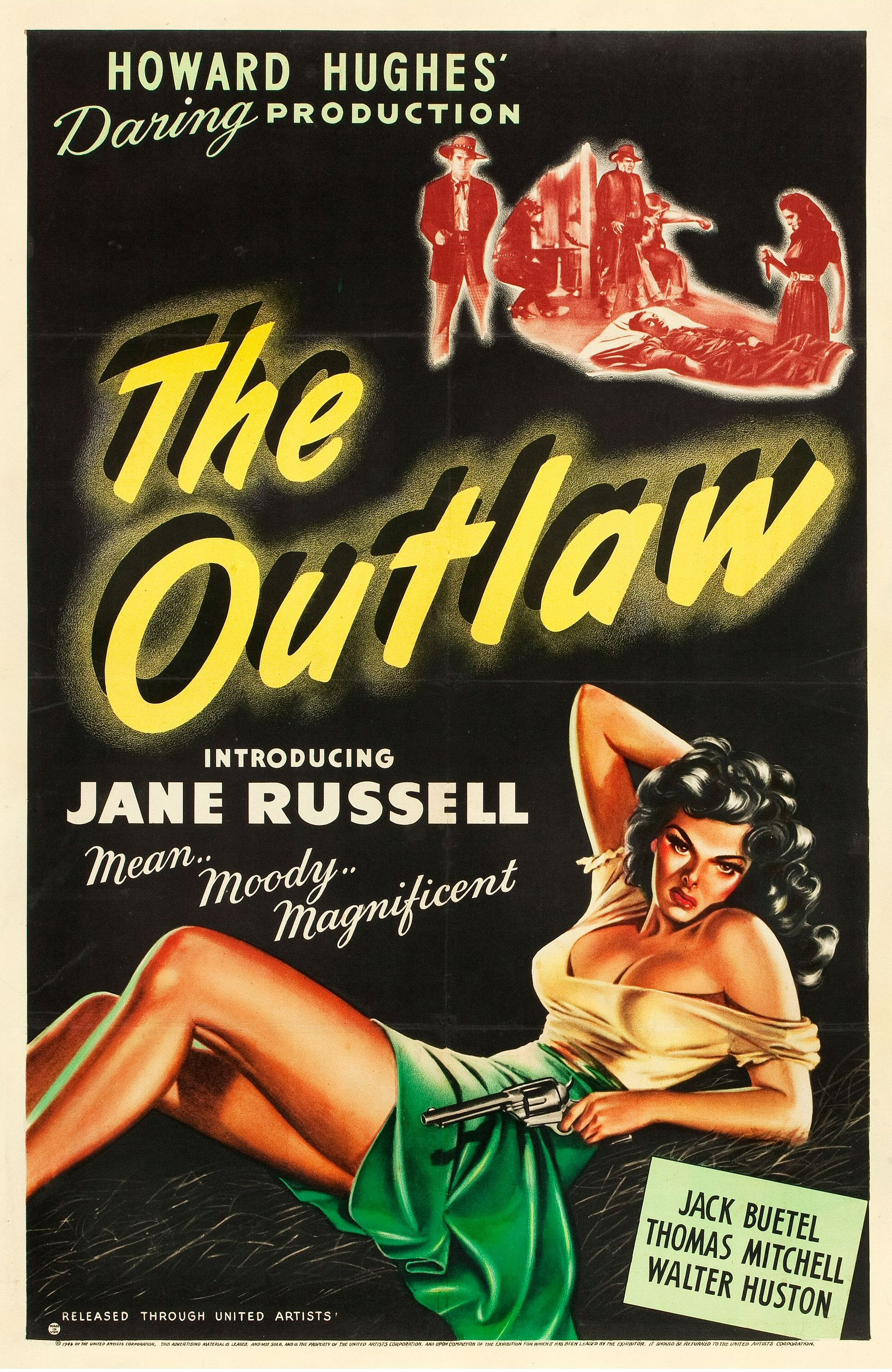 Jane Russell in The Outlaw (1943)