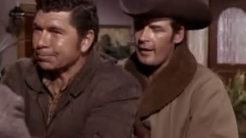 Claude Akins and Peter Breck in The Big Valley (1965)