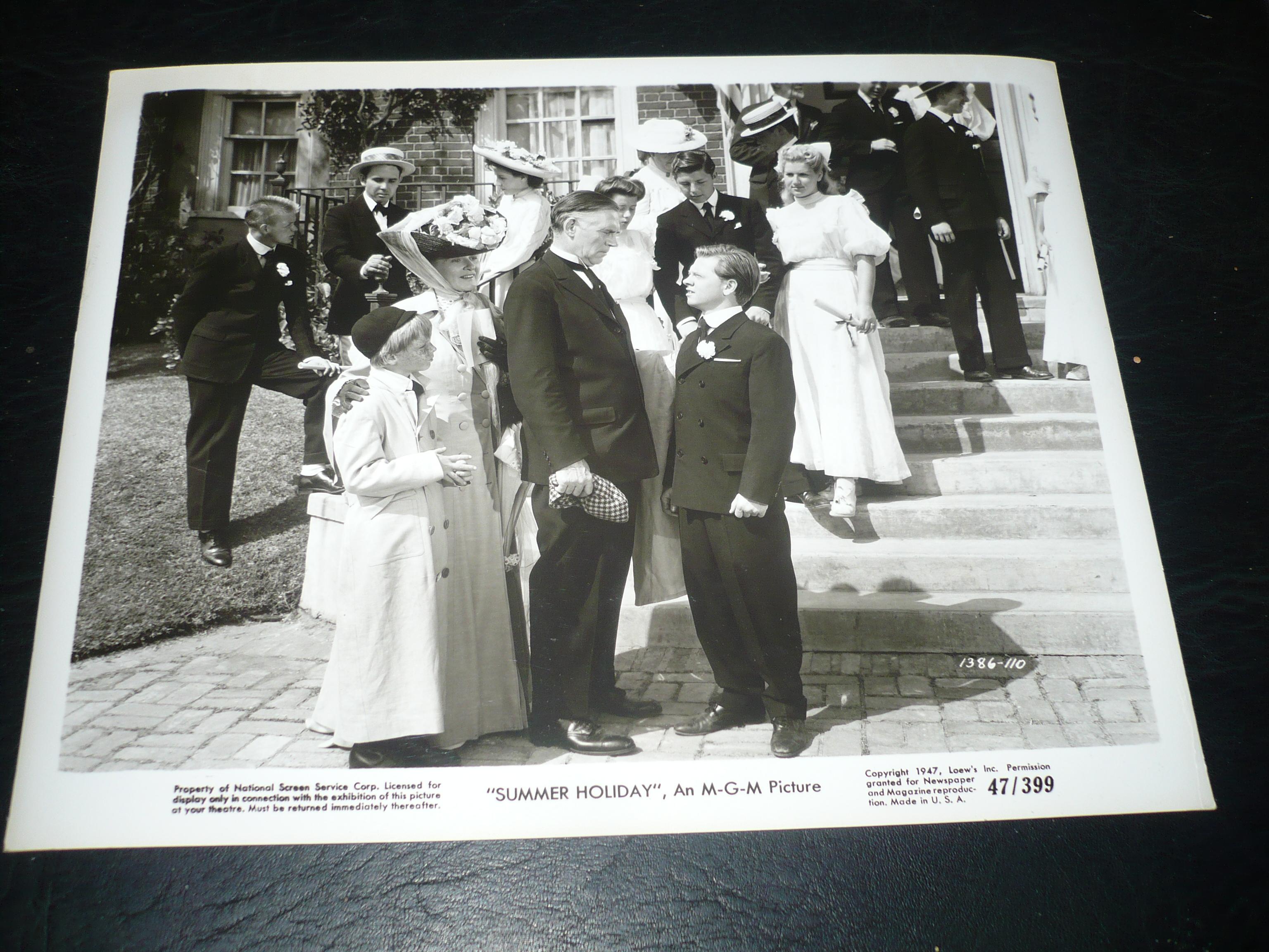 Mickey Rooney, Walter Huston, Jackie 'Butch' Jenkins, and Selena Royle in Summer Holiday (1948)