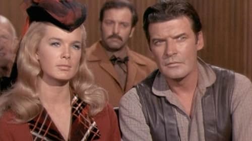 Linda Evans and Peter Breck in The Big Valley (1965)